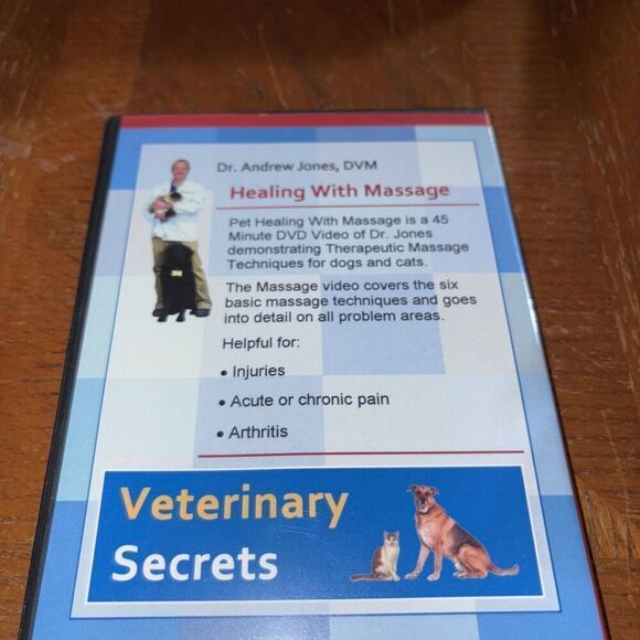 Pet Healing with Massage Cat Dog - Veterinary Secrets Revealed Instructional DVD - Picture 2 of 2